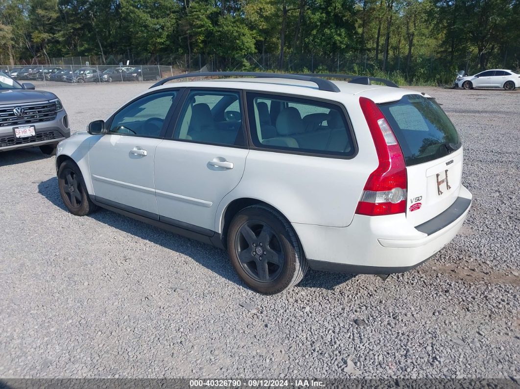 2007 VOLVO V50 T5 White  Gasoline YV1MJ682972319719 photo #4