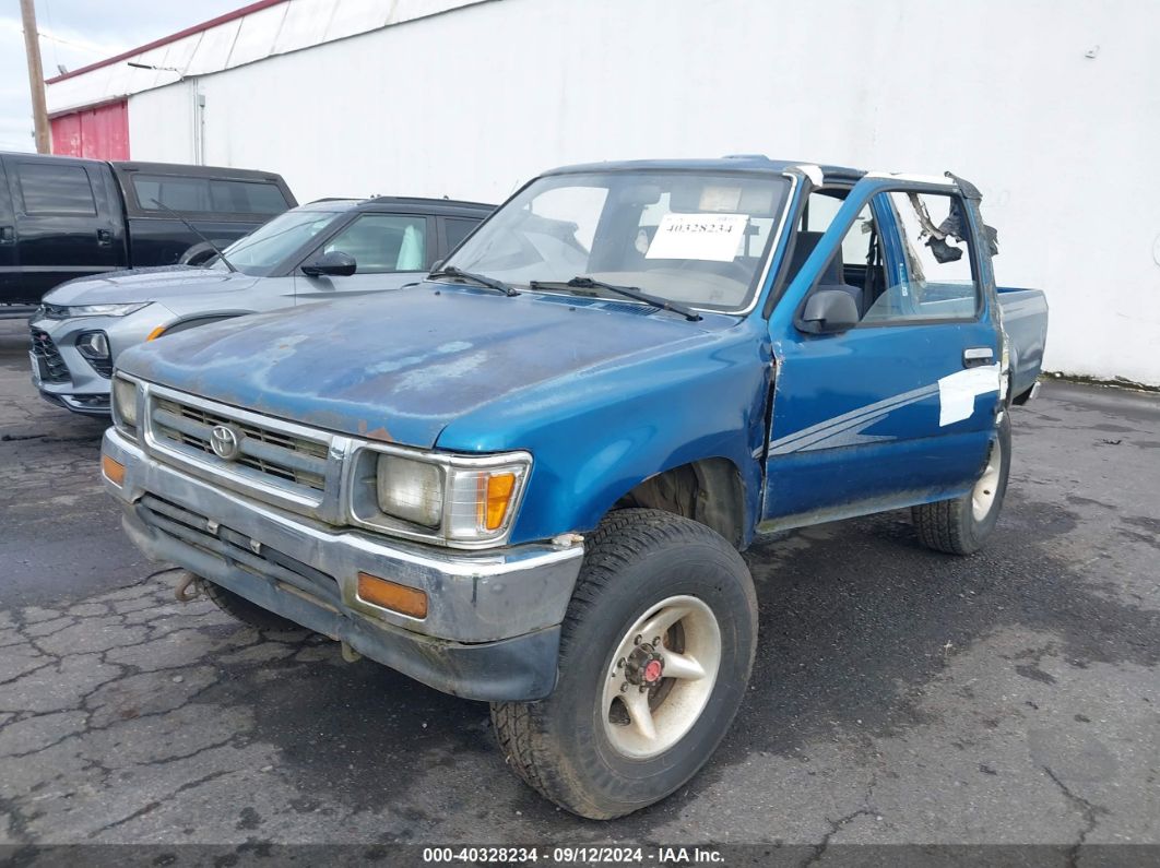 1994 TOYOTA PICKUP 1/2 TON SHORT WHLBSE DX Blue  Gasoline 4TARN01P7RZ217702 photo #3