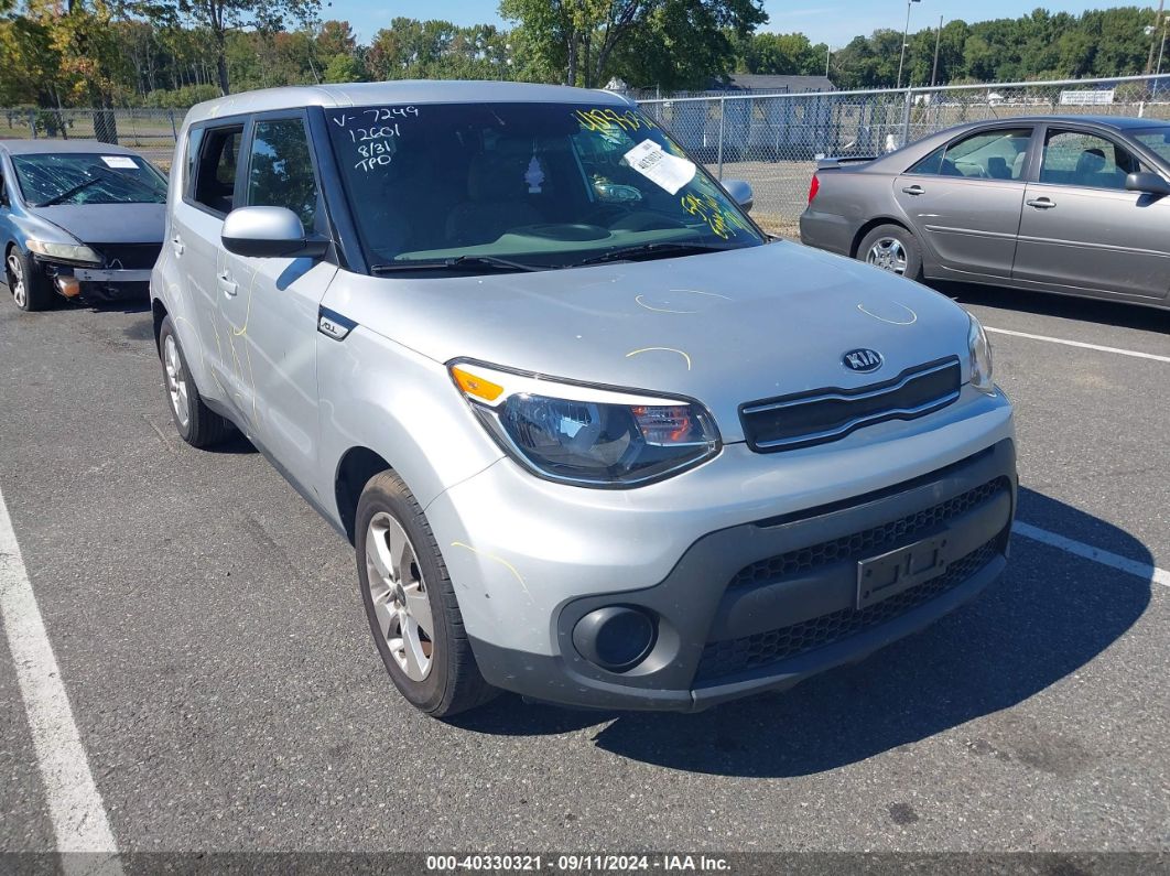 2019 KIA SOUL Silver  Gasoline KNDJN2A27K7677249 photo #1