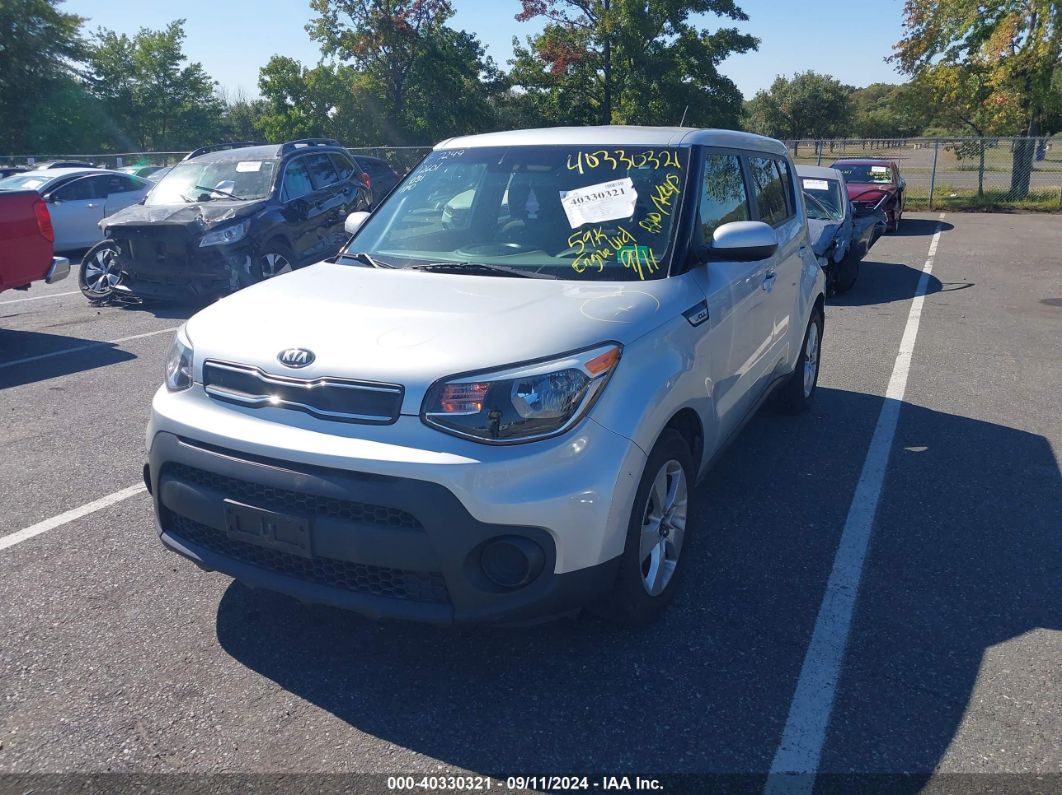 2019 KIA SOUL Silver  Gasoline KNDJN2A27K7677249 photo #3