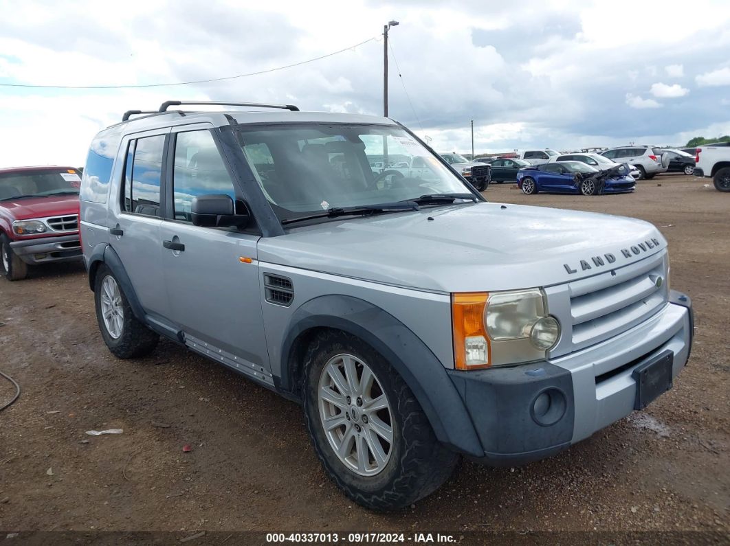 2008 LAND ROVER LR3 V8 SE Silver  Gasoline SALAE254X8A463808 photo #1