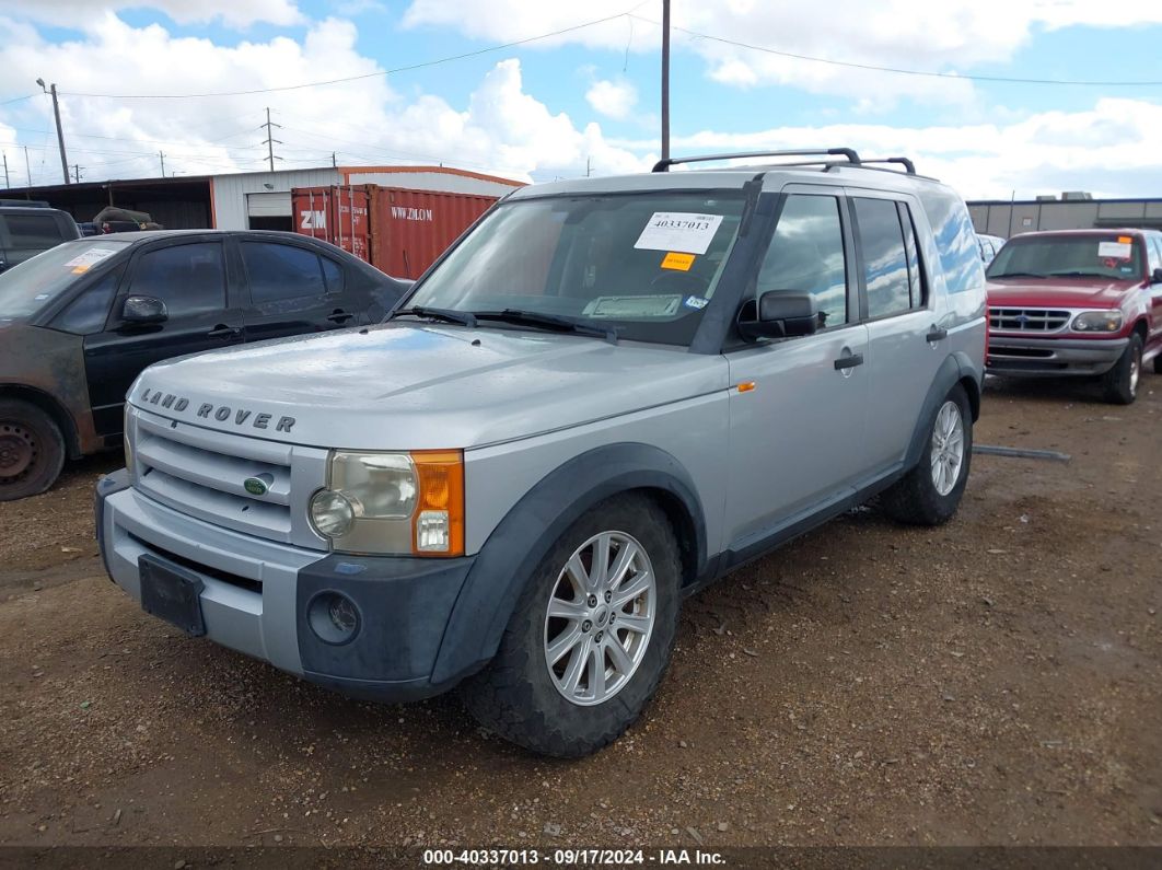 2008 LAND ROVER LR3 V8 SE Silver  Gasoline SALAE254X8A463808 photo #3