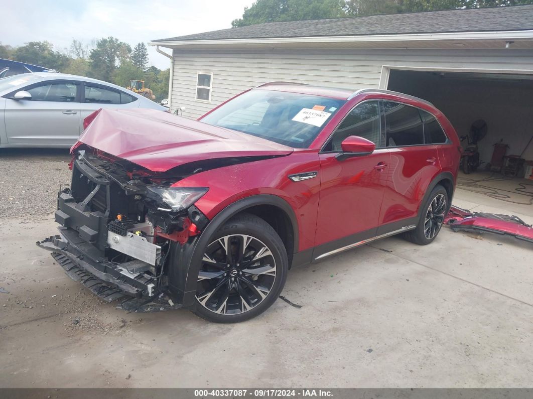 2024 MAZDA CX-90 PHEV PREMIUM PLUS Red  Hybrid JM3KKEHA6R1109543 photo #3