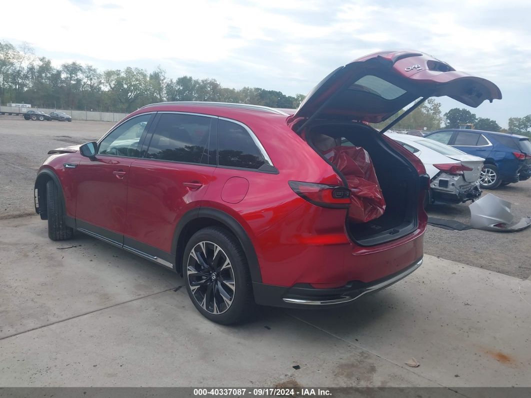 2024 MAZDA CX-90 PHEV PREMIUM PLUS Red  Hybrid JM3KKEHA6R1109543 photo #4