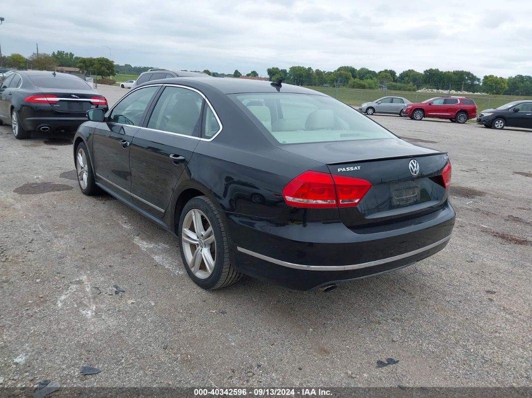 2014 VOLKSWAGEN PASSAT 2.0L TDI SEL PREMIUM Black  Diesel 1VWCN7A35EC031795 photo #4