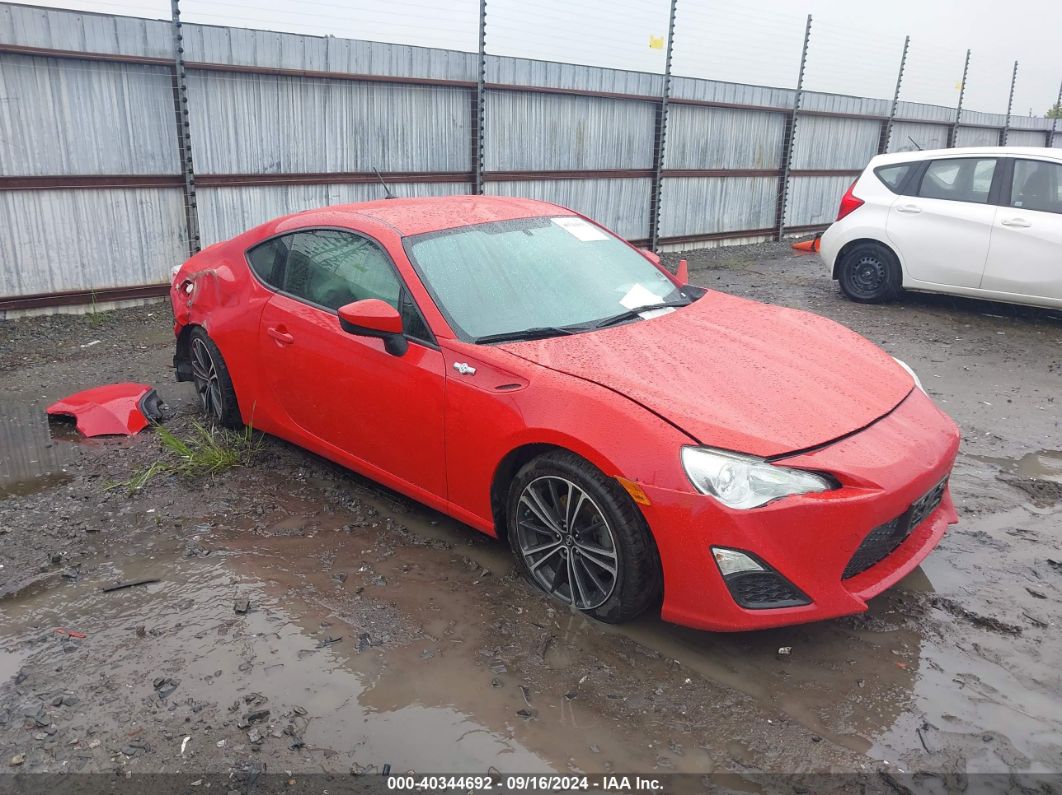 2013 SCION FR-S Red  Gasoline JF1ZNAA18D2713329 photo #1