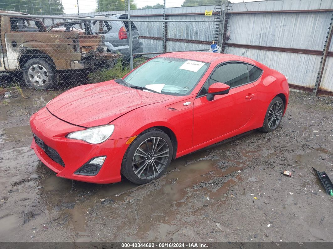 2013 SCION FR-S Red  Gasoline JF1ZNAA18D2713329 photo #3