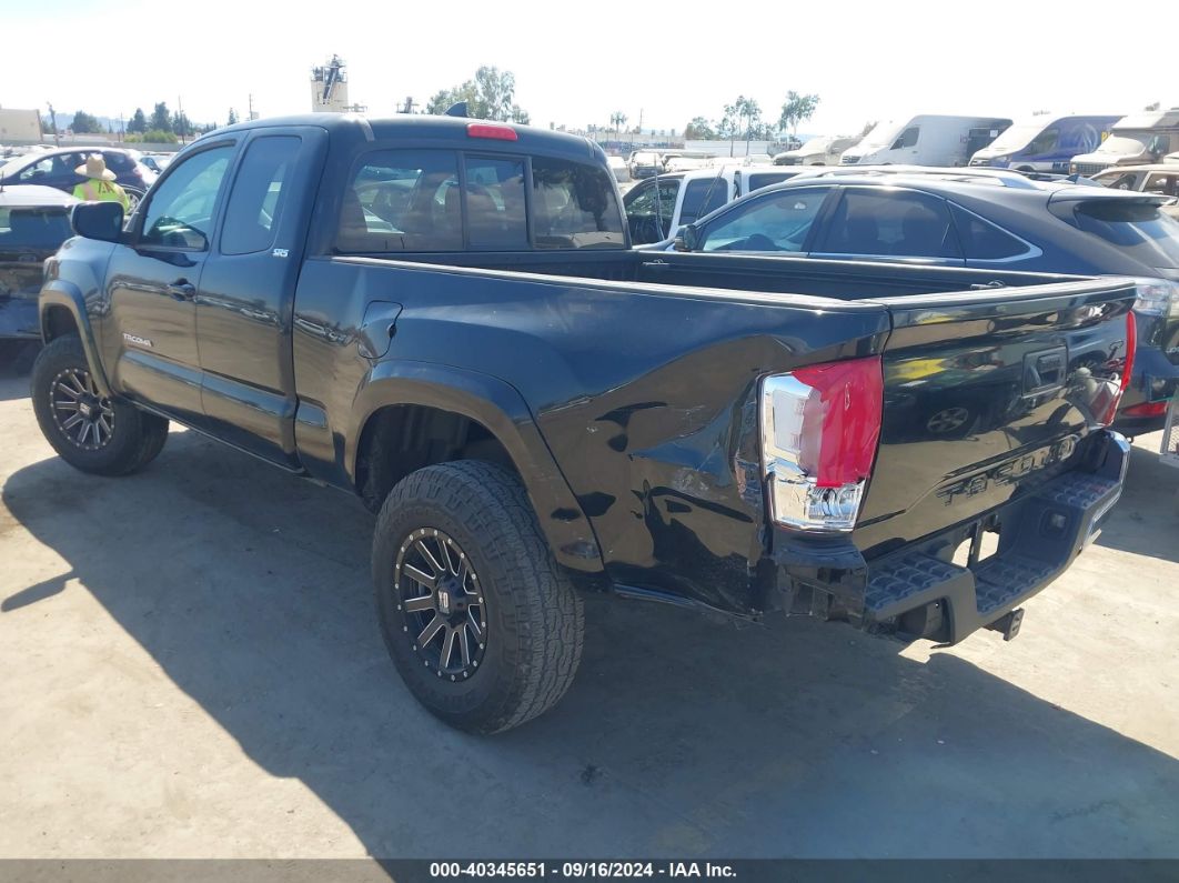 2016 TOYOTA TACOMA SR5 Black  Gasoline 5TFRX5GN4GX066747 photo #4