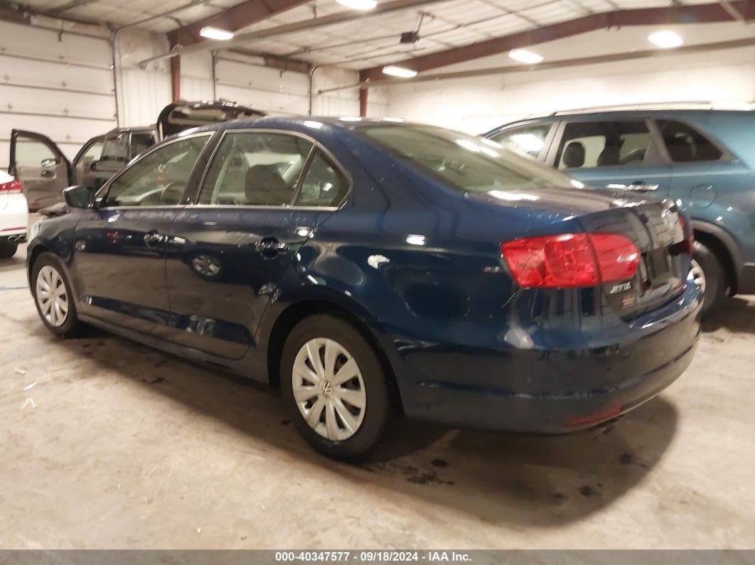 2012 VOLKSWAGEN JETTA 2.0L S Blue  Other 3VW2K7AJ2CM465039 photo #4