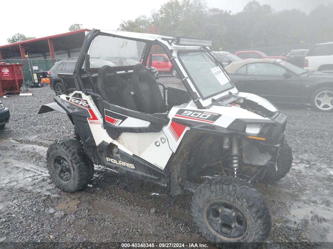 2015 POLARIS RZR S 900 White  Gasoline 4XAVBA879FB320803 photo #1