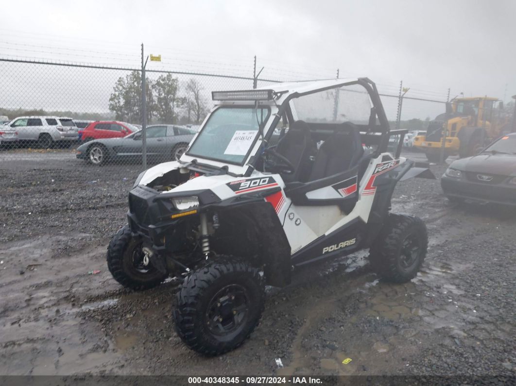 2015 POLARIS RZR S 900 White  Gasoline 4XAVBA879FB320803 photo #3