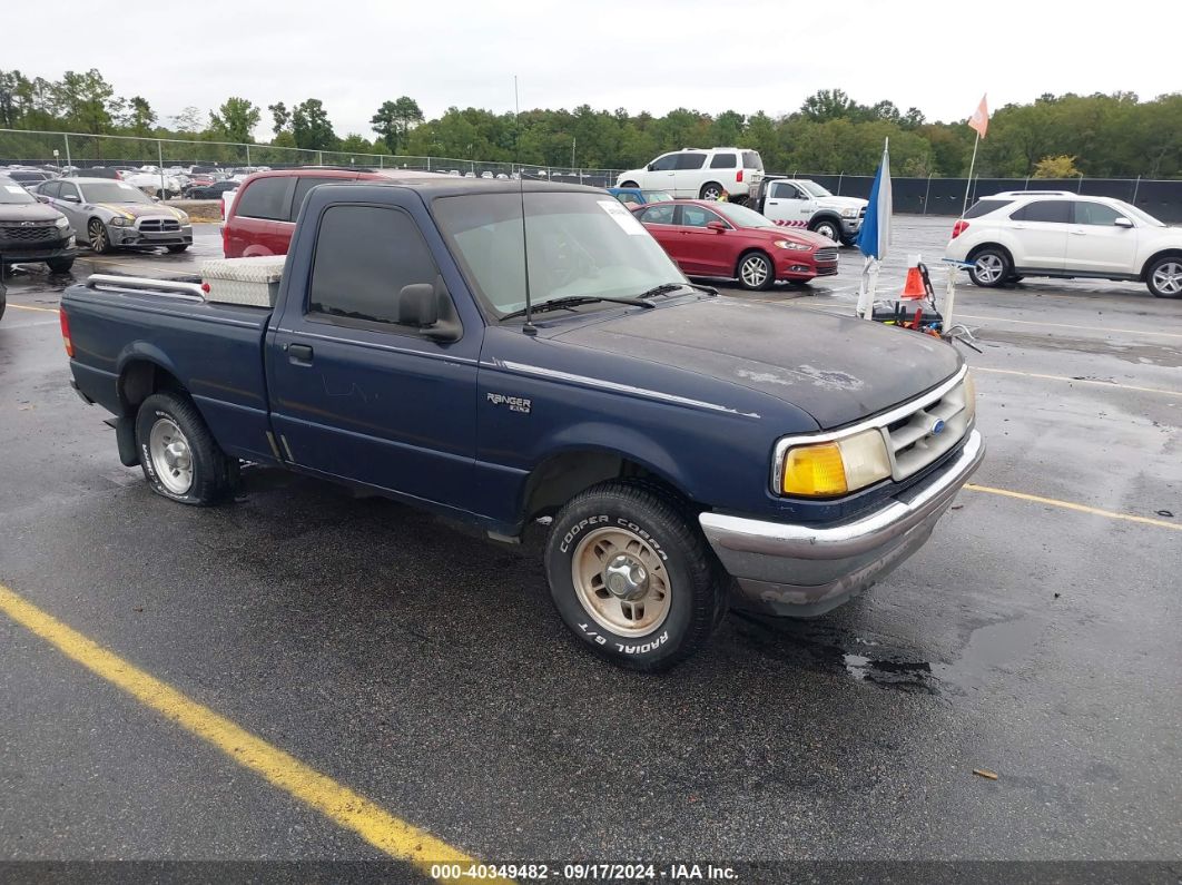 1996 FORD RANGER Blue  Gasoline 1FTCR10A2TUA63423 photo #1