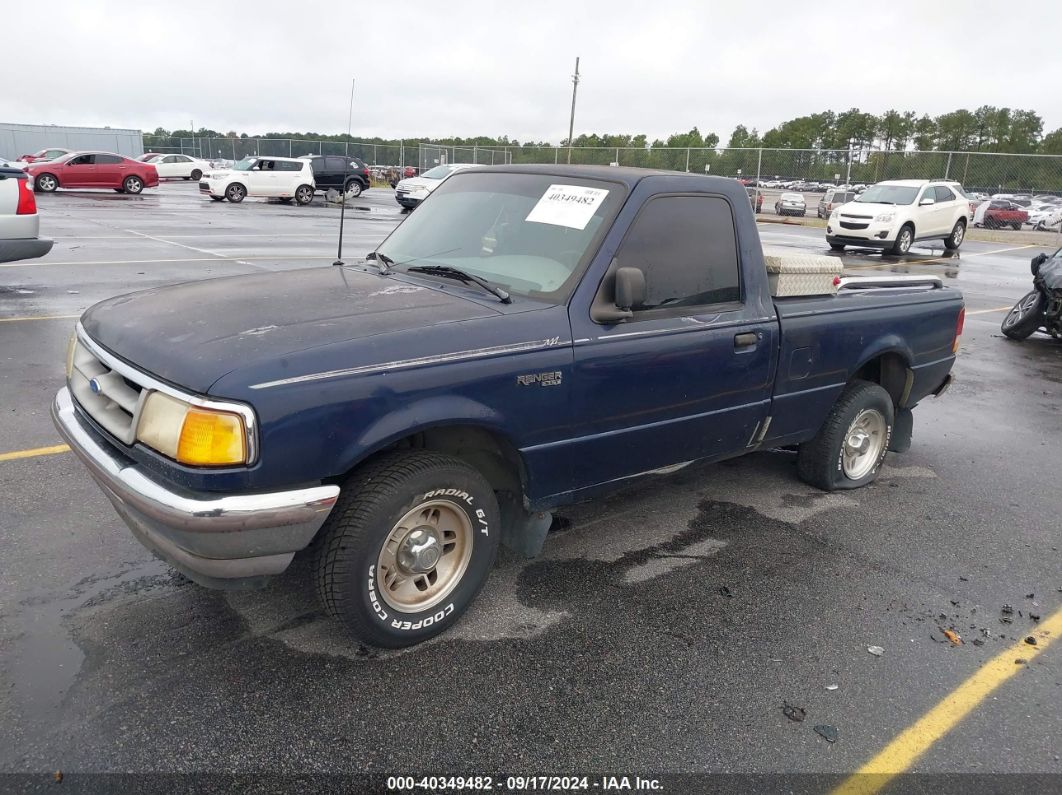 1996 FORD RANGER Blue  Gasoline 1FTCR10A2TUA63423 photo #3