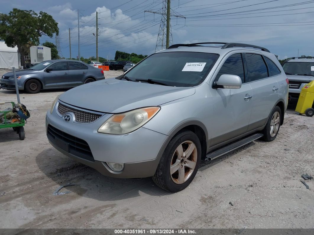 2008 HYUNDAI VERACRUZ GLS/LIMITED/SE Silver  Gasoline KM8NU73C38U065773 photo #3