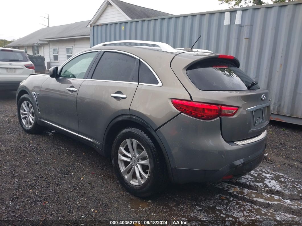 2015 INFINITI QX70 Gray  Gasoline JN8CS1MW5FM481168 photo #4