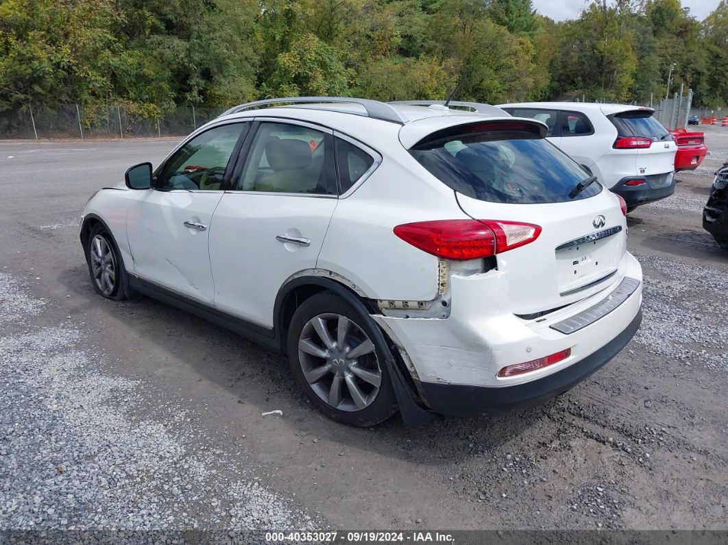 2013 INFINITI EX37 JOURNEY White  Gasoline JN1BJ0HR0DM480115 photo #4