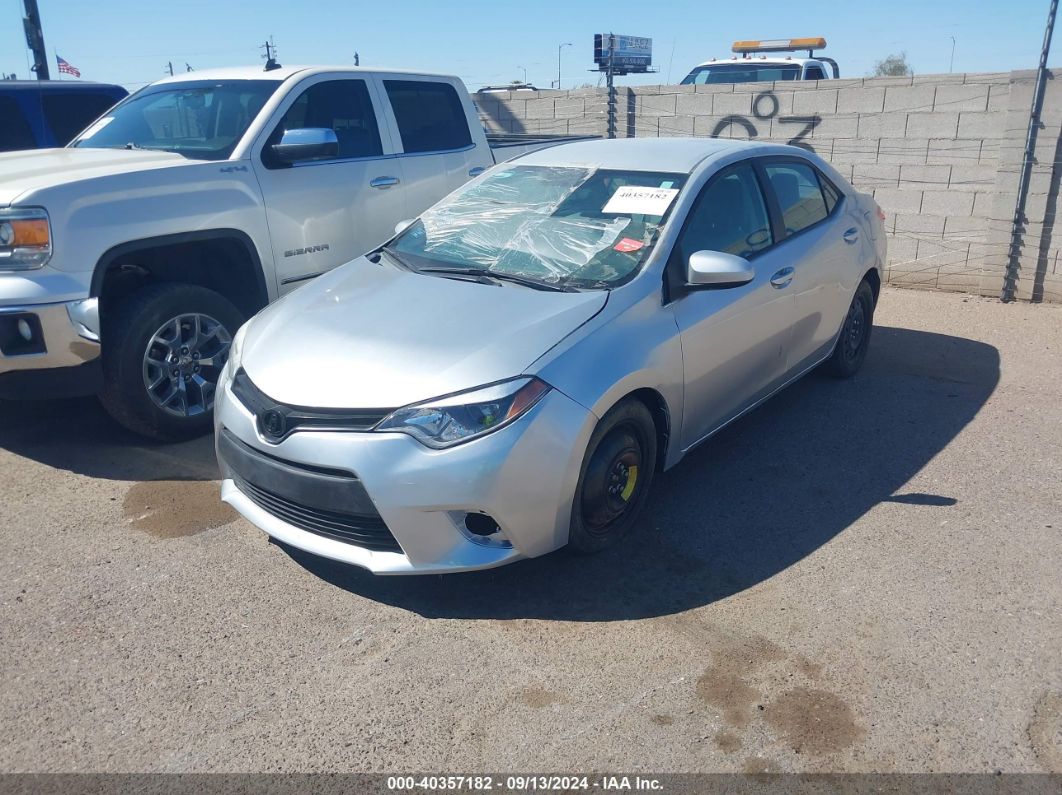 2014 TOYOTA COROLLA LE PLUS Gray  Gasoline 5YFBURHE3EP031175 photo #3