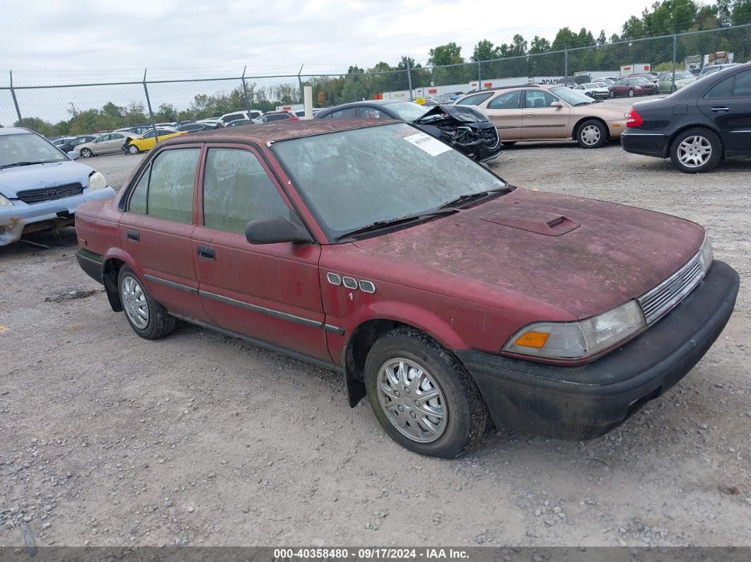 1988 TOYOTA COROLLA DLX Red  Gasoline YV1SW59V842434173 photo #1