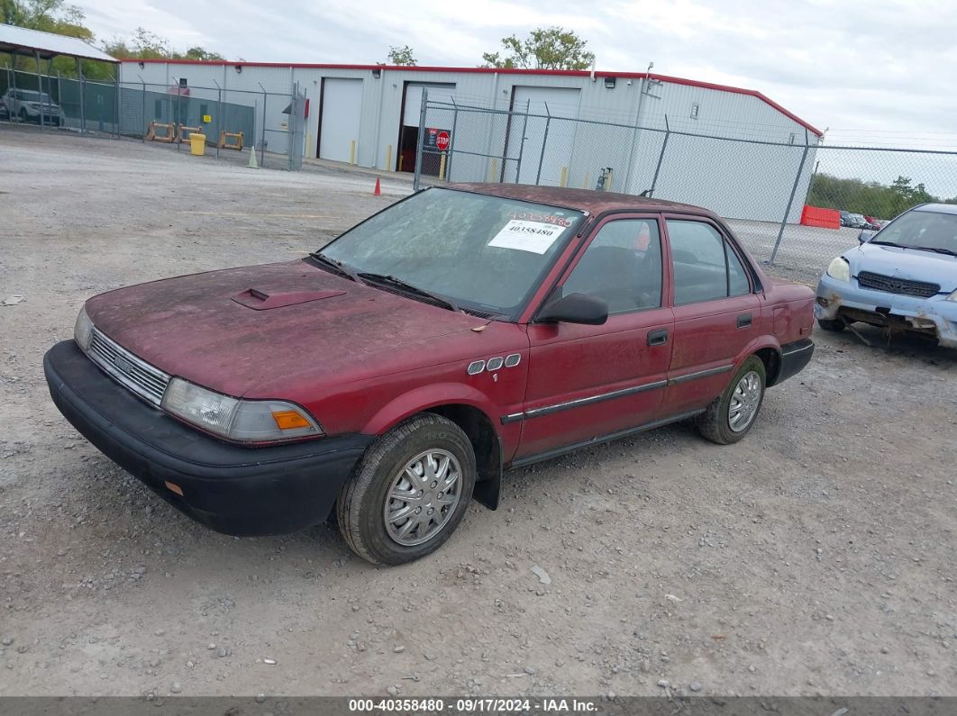 1988 TOYOTA COROLLA DLX Red  Gasoline YV1SW59V842434173 photo #3