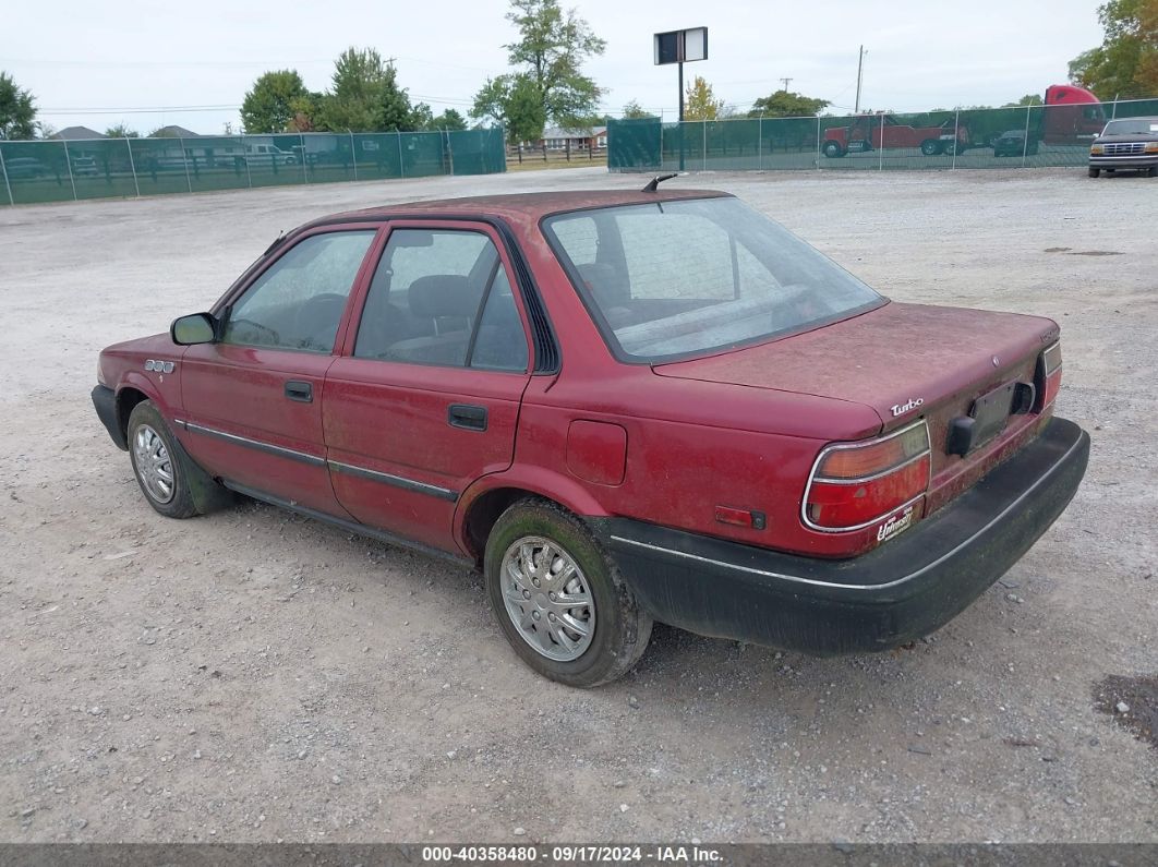 1988 TOYOTA COROLLA DLX Red  Gasoline YV1SW59V842434173 photo #4