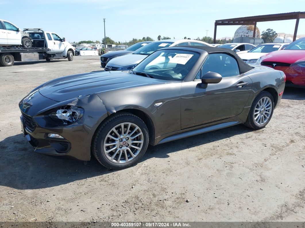 2018 FIAT 124 SPIDER CLASSICA Gray  Gasoline JC1NFAEKXJ0136672 photo #3