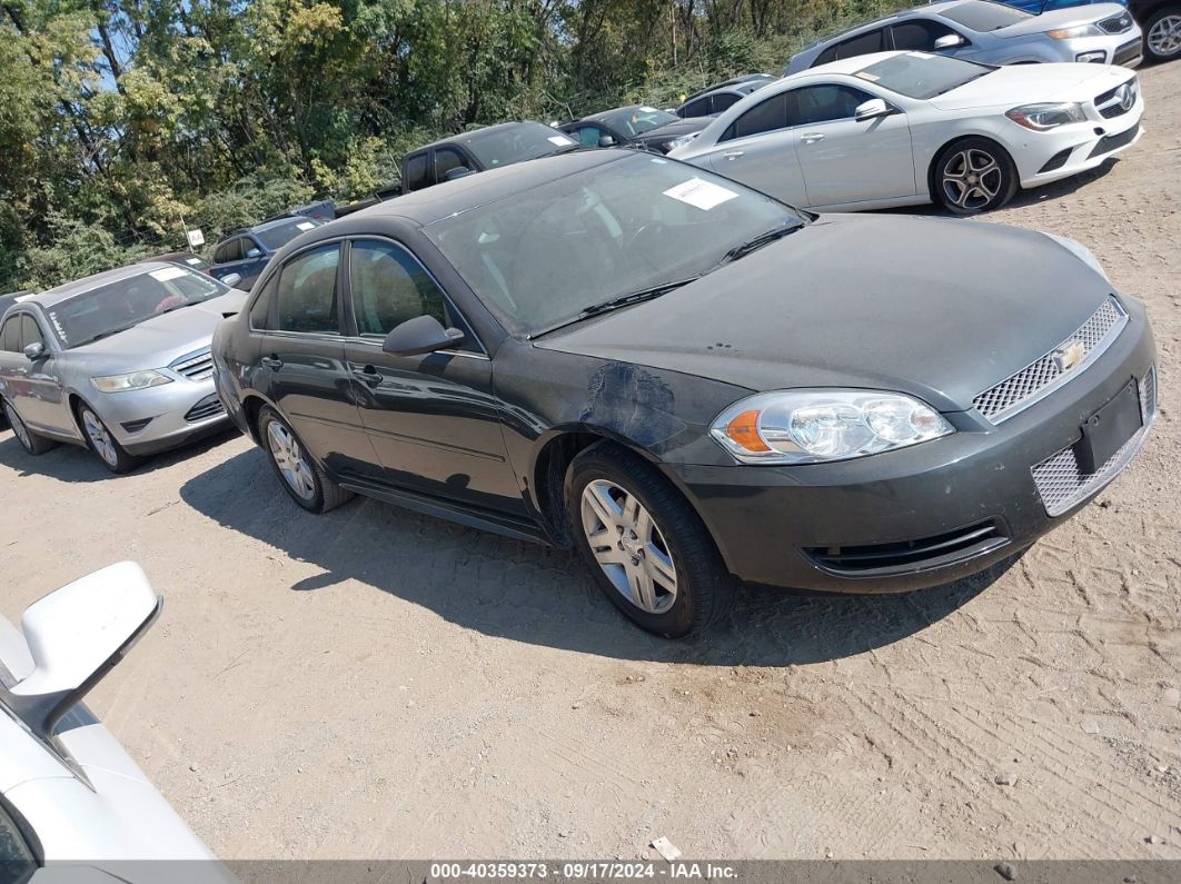 2014 CHEVROLET IMPALA LIMITED LT Gray  Gasoline 2G1WB5E34E1160908 photo #1