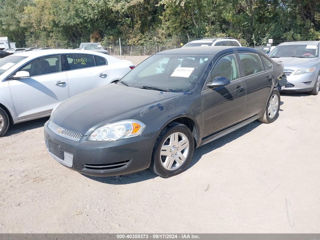 2014 CHEVROLET IMPALA LIMITED LT Gray  Gasoline 2G1WB5E34E1160908 photo #3