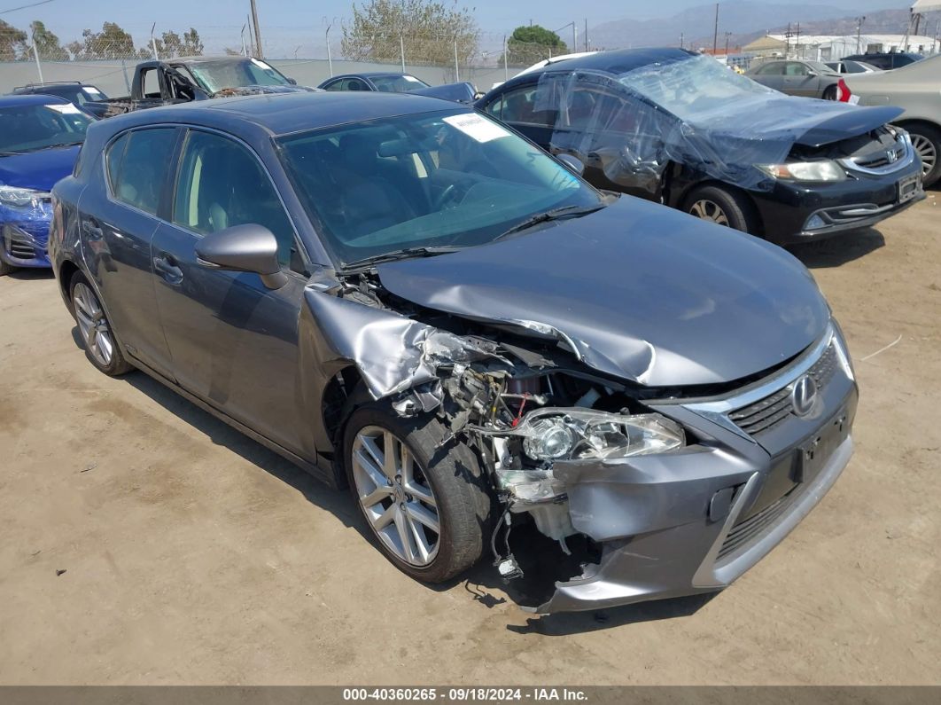 2014 LEXUS CT 200H HYBRID Gray  Hybrid JTHKD5BH9E2189724 photo #1