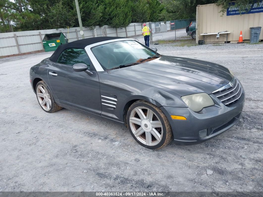 2005 CHRYSLER CROSSFIRE LIMITED Gray  Gasoline 1C3AN65L05X060584 photo #1