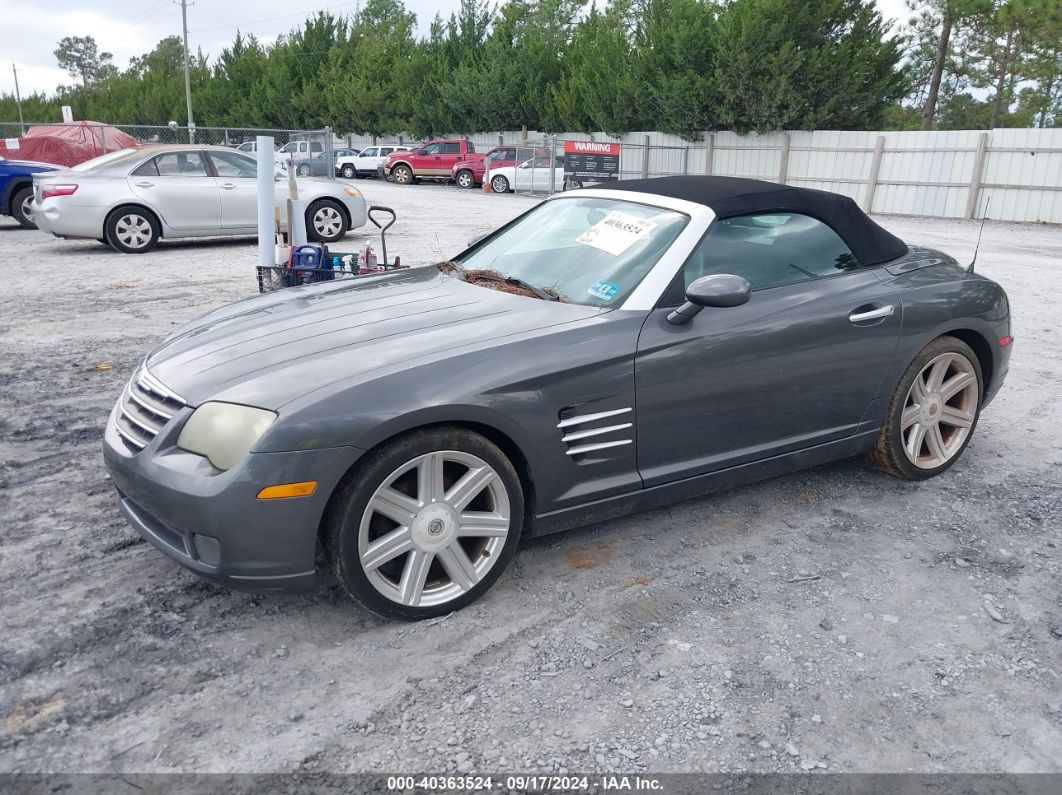 2005 CHRYSLER CROSSFIRE LIMITED Gray  Gasoline 1C3AN65L05X060584 photo #3