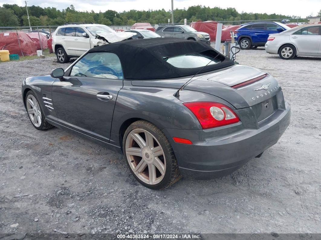 2005 CHRYSLER CROSSFIRE LIMITED Gray  Gasoline 1C3AN65L05X060584 photo #4