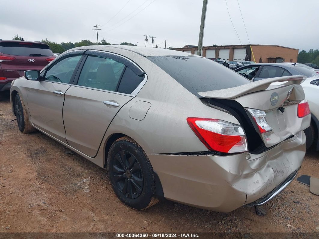 2015 HONDA ACCORD LX Champagne  Gasoline 1HGCR2F35FA026386 photo #4