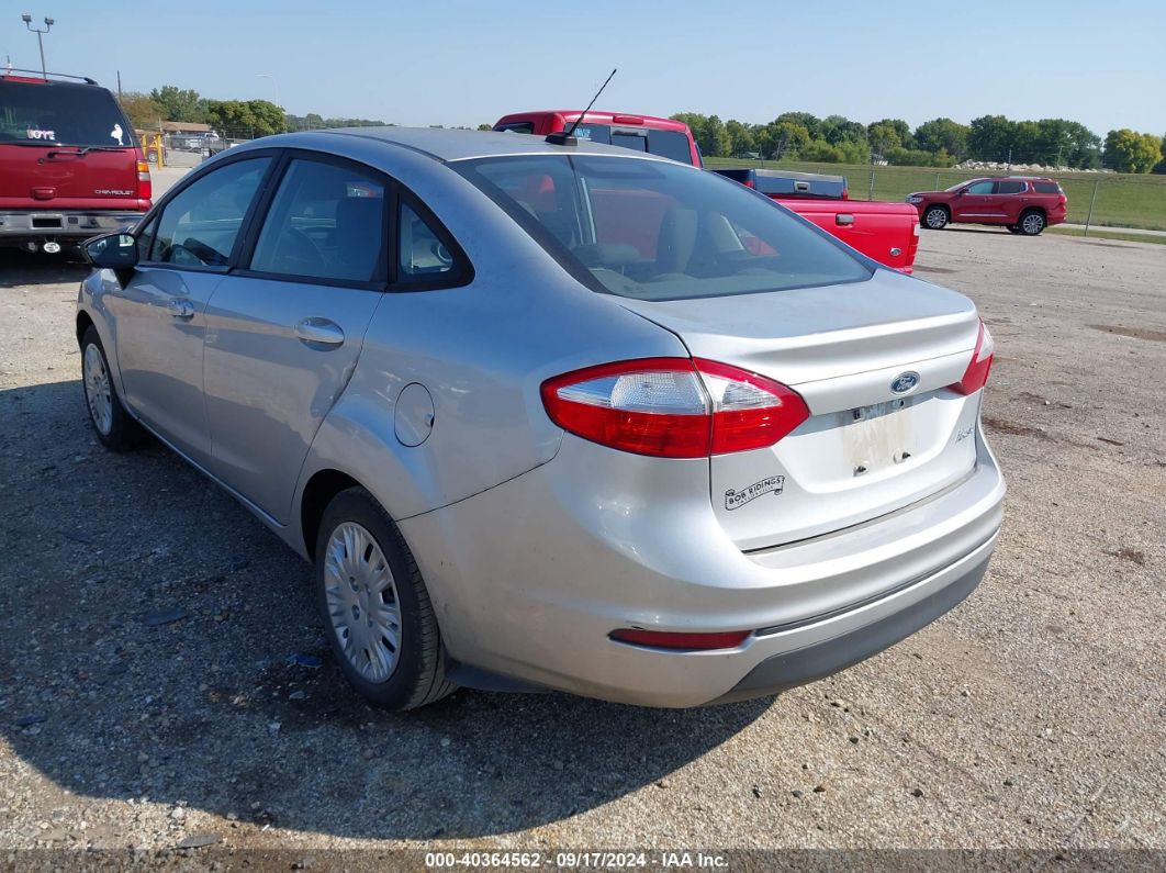 2015 FORD FIESTA S Silver  Gasoline 3FADP4AJ6FM129416 photo #4