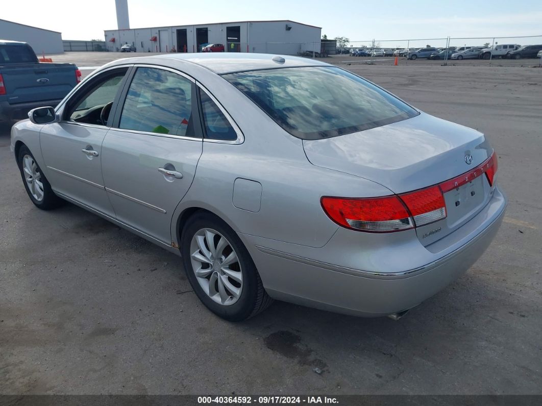 2008 HYUNDAI AZERA LIMITED Silver  Gasoline KMHFC46F38A258695 photo #4