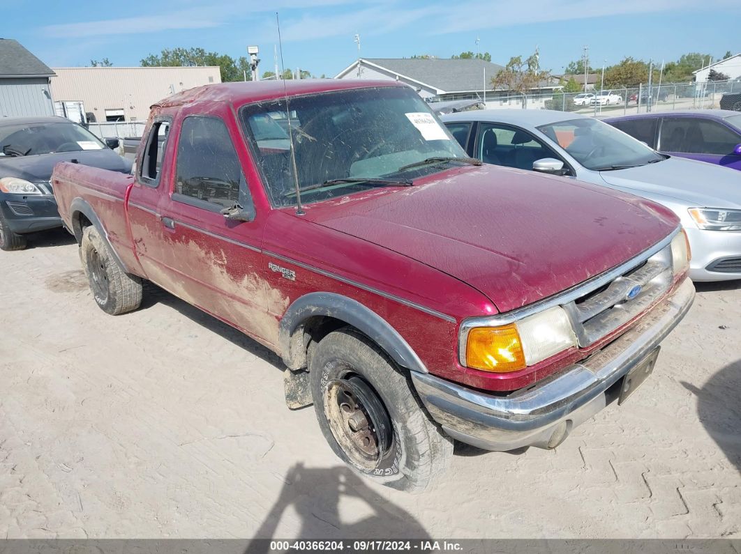 1994 FORD RANGER SUPER CAB Red  Gasoline 1FTDR15X5RPC61096 photo #1