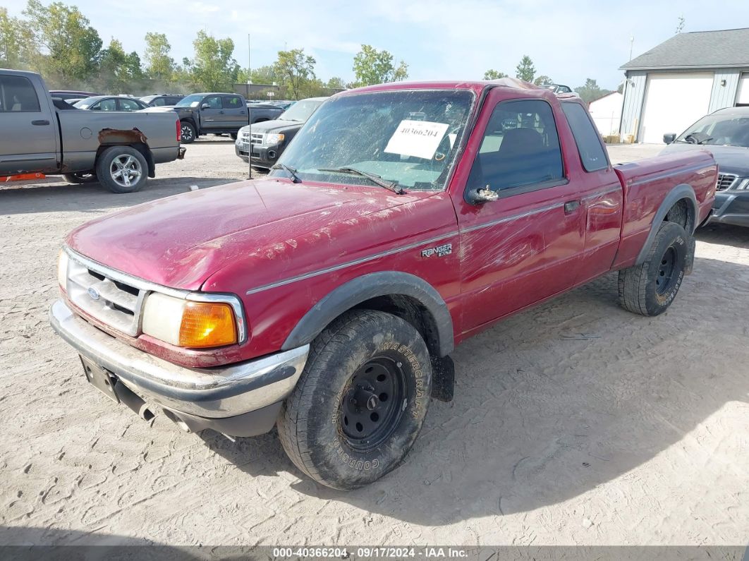 1994 FORD RANGER SUPER CAB Red  Gasoline 1FTDR15X5RPC61096 photo #3