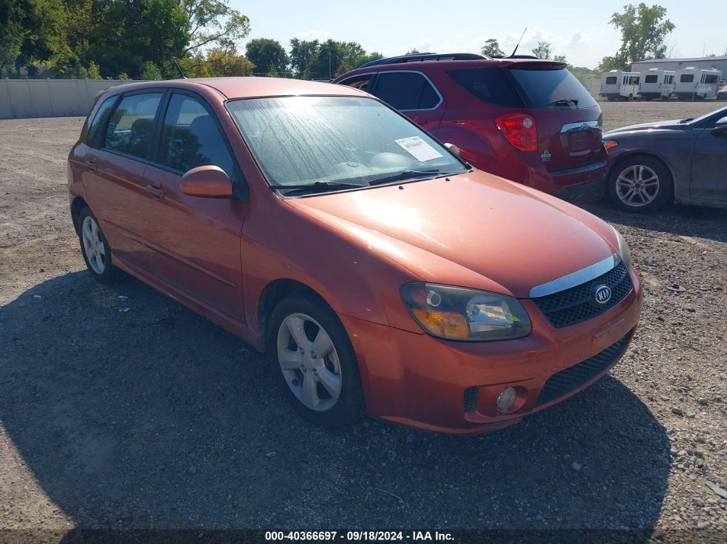 2009 KIA SPECTRA5 SX Orange  Gasoline KNAFE241695024861 photo #1