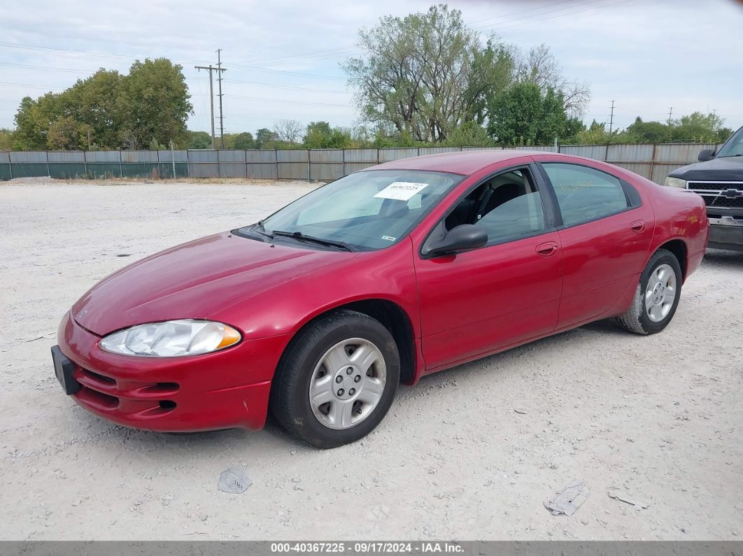 2004 DODGE INTREPID SE Red  Gasoline 2B3HD46R84H672394 photo #3