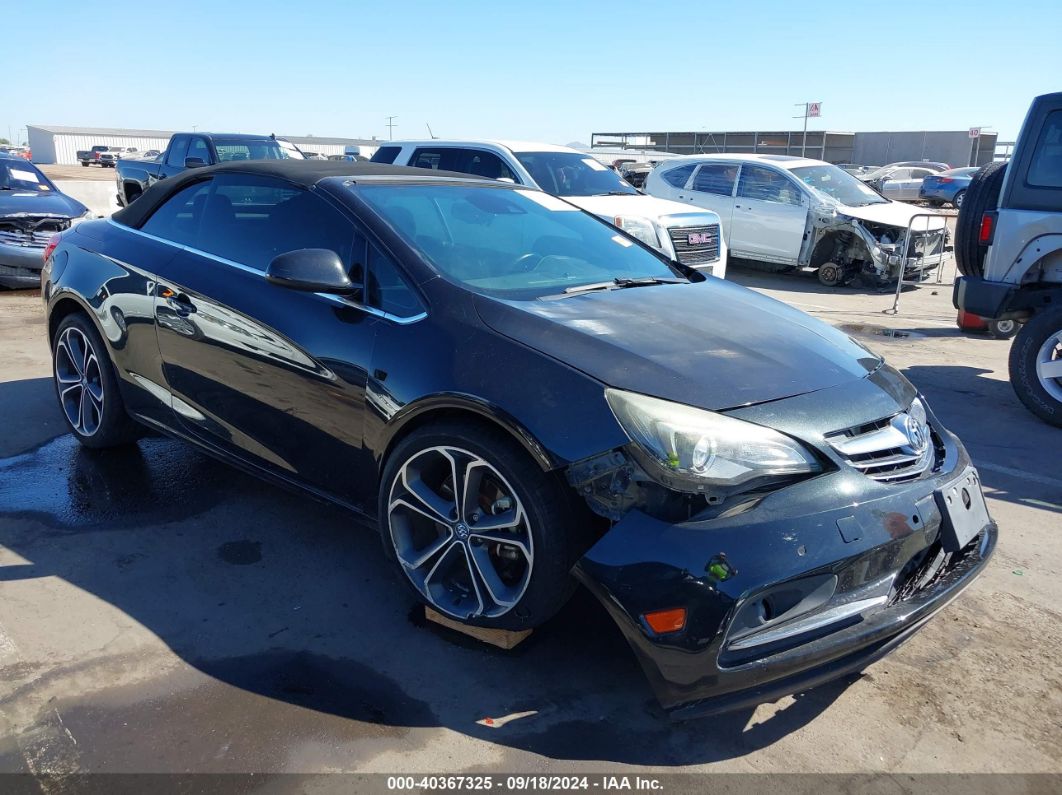 2016 BUICK CASCADA PREMIUM Black  Gasoline W04WT3N52GG042267 photo #1