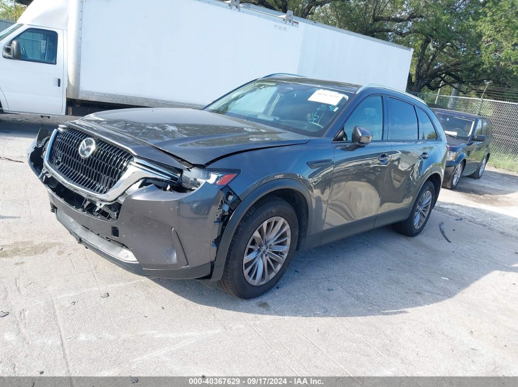 2024 MAZDA CX-90 3.3 TURBO PREFERRED PLUS Gray  Gasoline JM3KKCHD6R1153394 photo #3