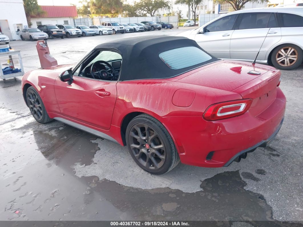 2017 FIAT 124 SPIDER ELABORAZIONE ABARTH Red  Gasoline JC1NFAEK0H0108793 photo #4