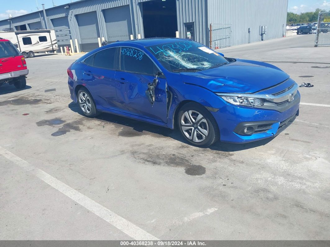 2016 HONDA CIVIC EX-T Blue  gas 19XFC1F33GE042334 photo #1