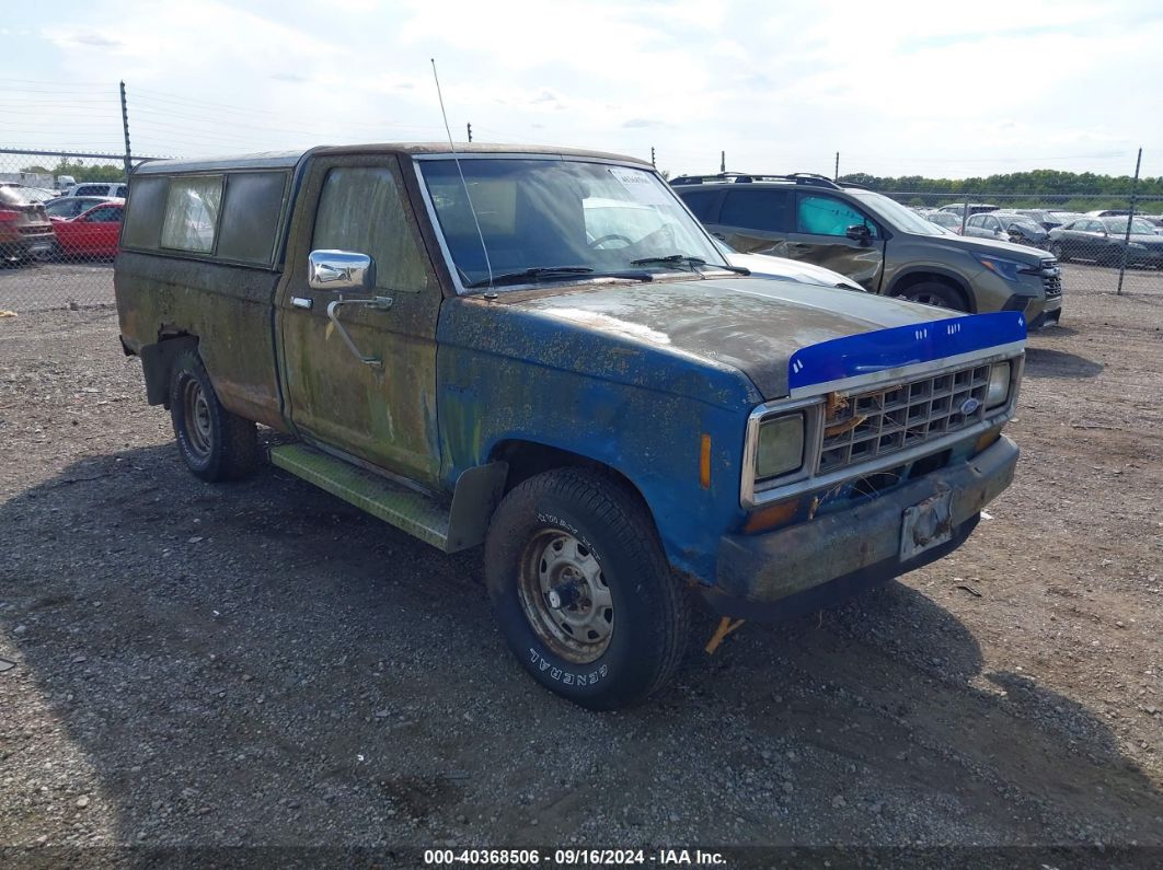 1984 FORD RANGER Blue  Gasoline 1FTCR11S5EUA97933 photo #1