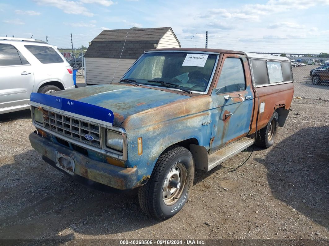 1984 FORD RANGER Blue  Gasoline 1FTCR11S5EUA97933 photo #3