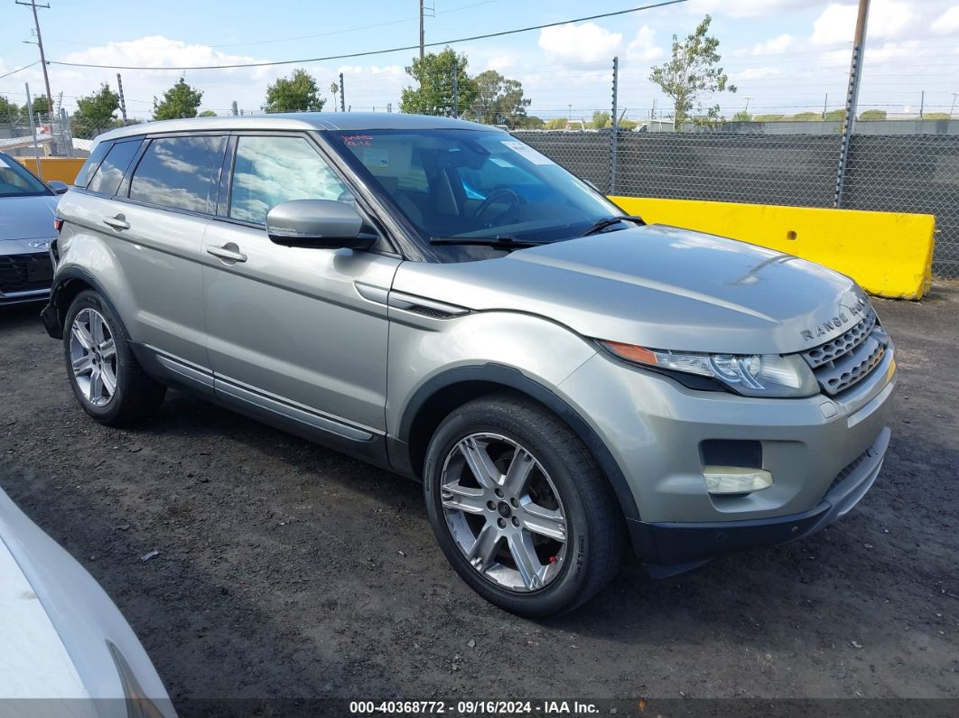 2013 LAND ROVER RANGE ROVER EVOQUE PURE Silver  Gasoline SALVR2BG5DH738510 photo #1