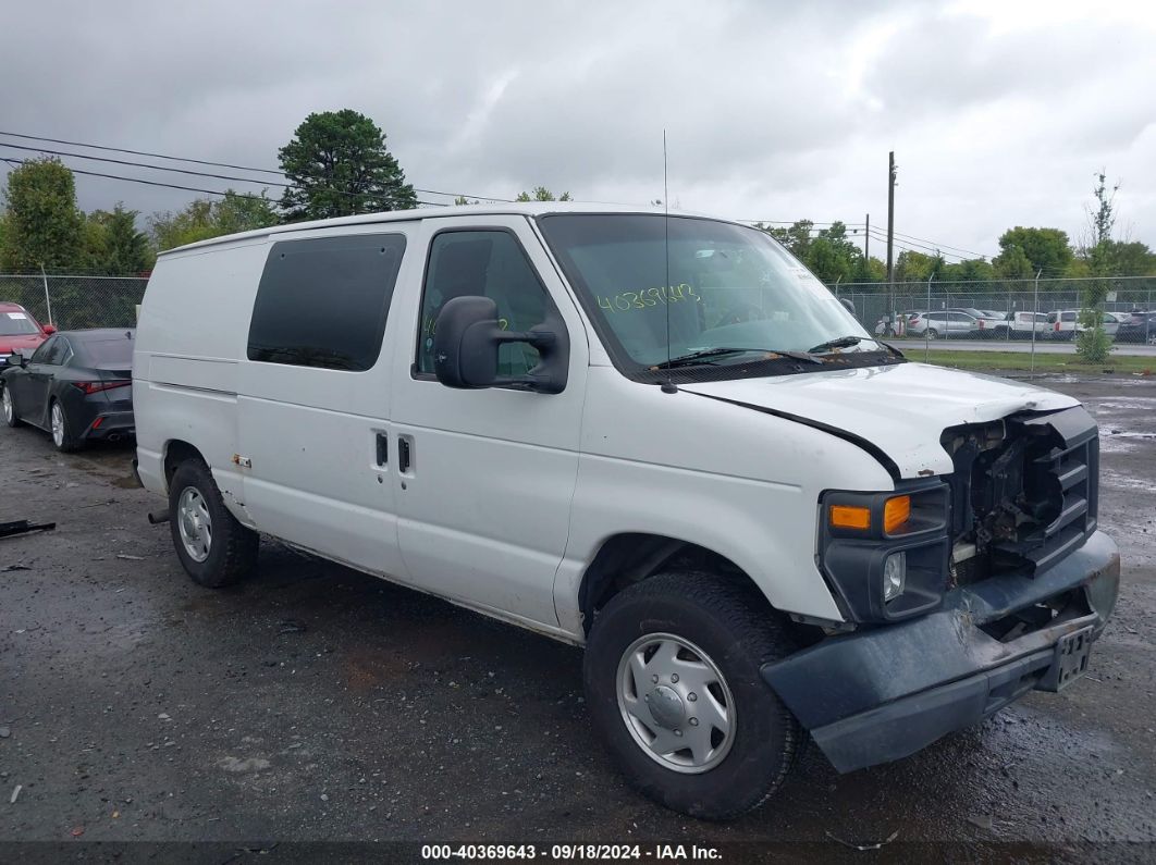 2008 FORD E-250 COMMERCIAL/RECREATIONAL White  Gasoline 1FTNE24L08DB57989 photo #1