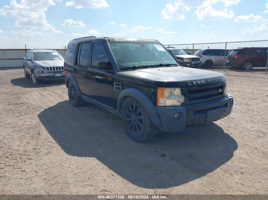 2007 LAND ROVER LR3 V8 SE Black  Gasoline SALAE25407A418066 photo #1