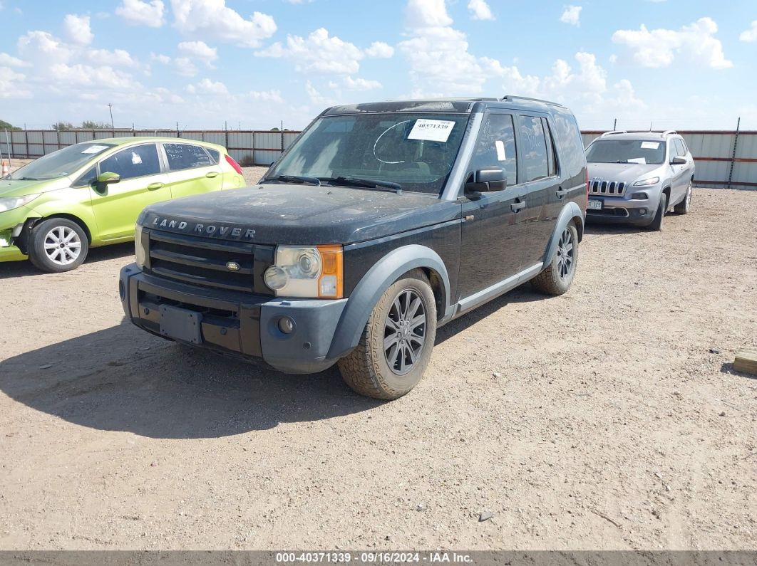 2007 LAND ROVER LR3 V8 SE Black  Gasoline SALAE25407A418066 photo #3