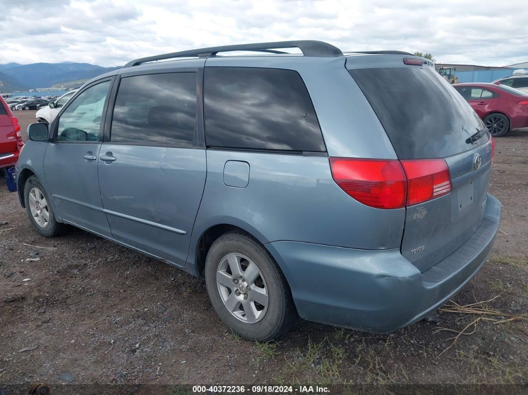 2004 TOYOTA SIENNA XLE Blue  Gasoline 5TDZA22C74S102390 photo #4