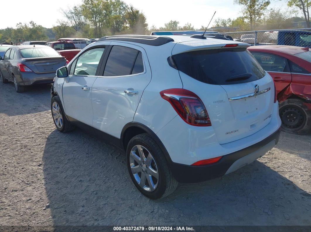 2018 BUICK ENCORE PREFERRED II White  Gasoline KL4CJFSBXJB506804 photo #4